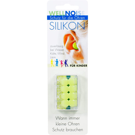 WELLNOISE Ohrenstopfen f.Kinder Blister 4X2 St