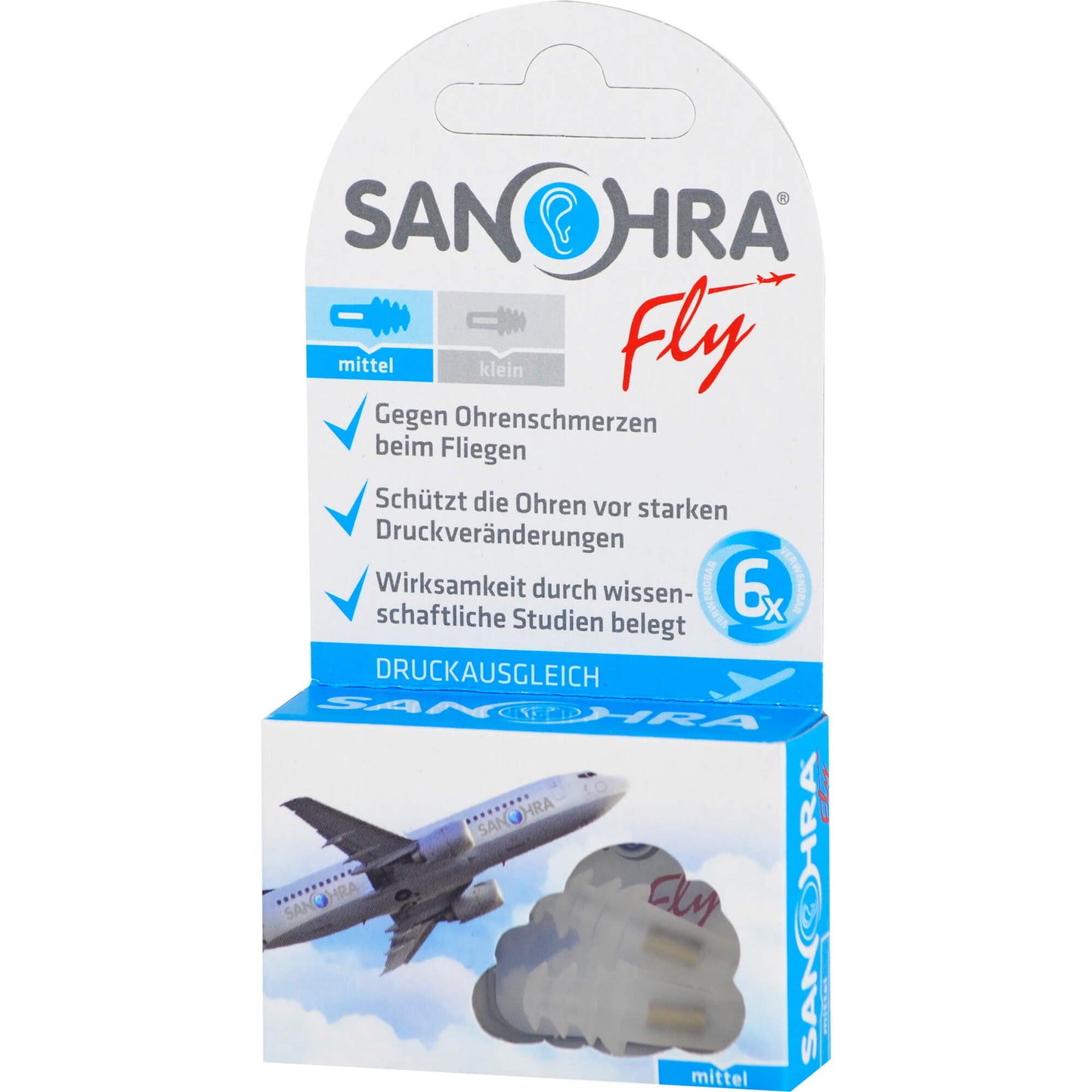 SANOHRA fly Ohrenschutz f.Kinder 2 St