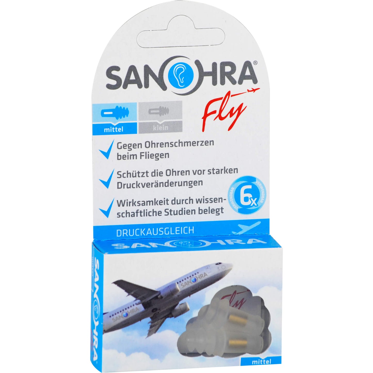 SANOHRA fly Ohrenschutz f.Kinder 2 St