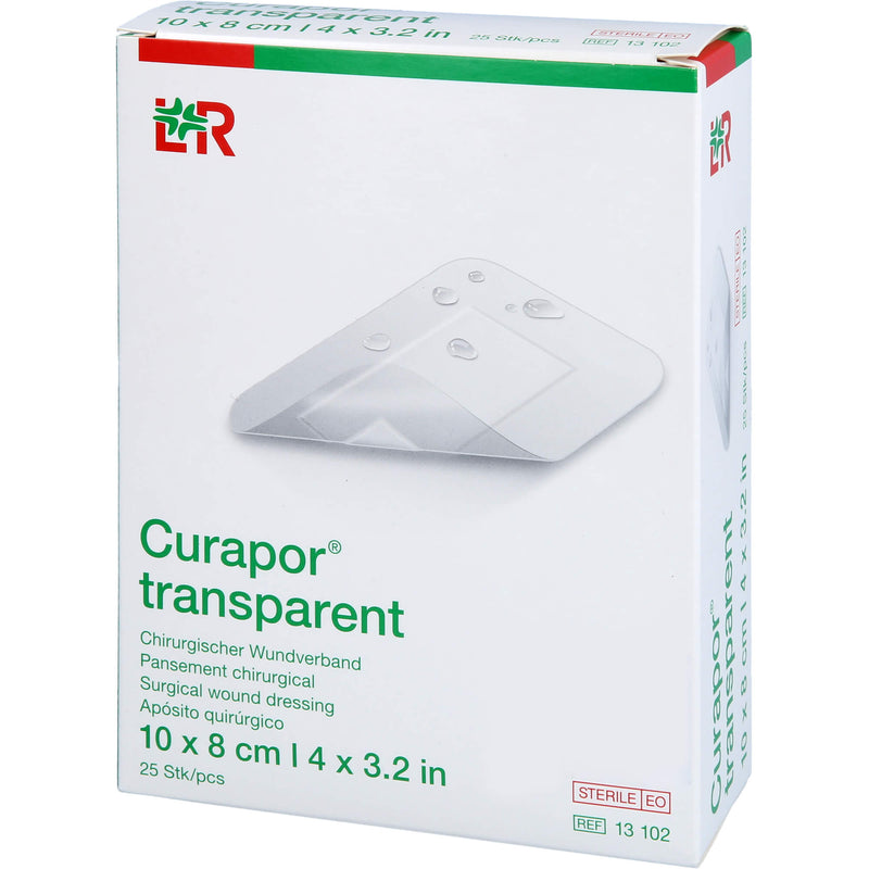 CURAPOR WUNDVERB ST 10X8CM 25 St