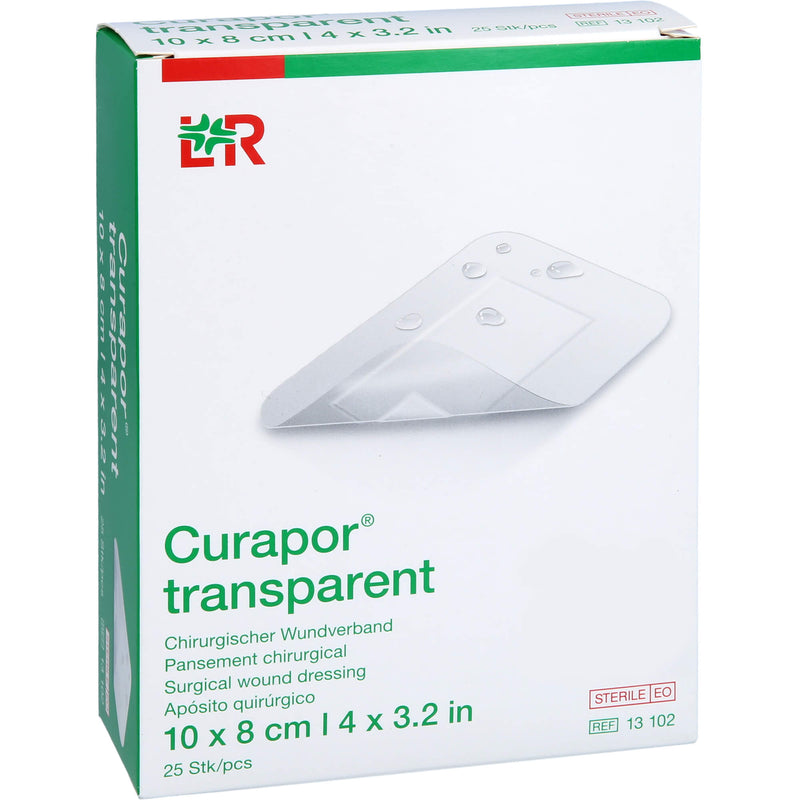 CURAPOR WUNDVERB ST 10X8CM 25 St
