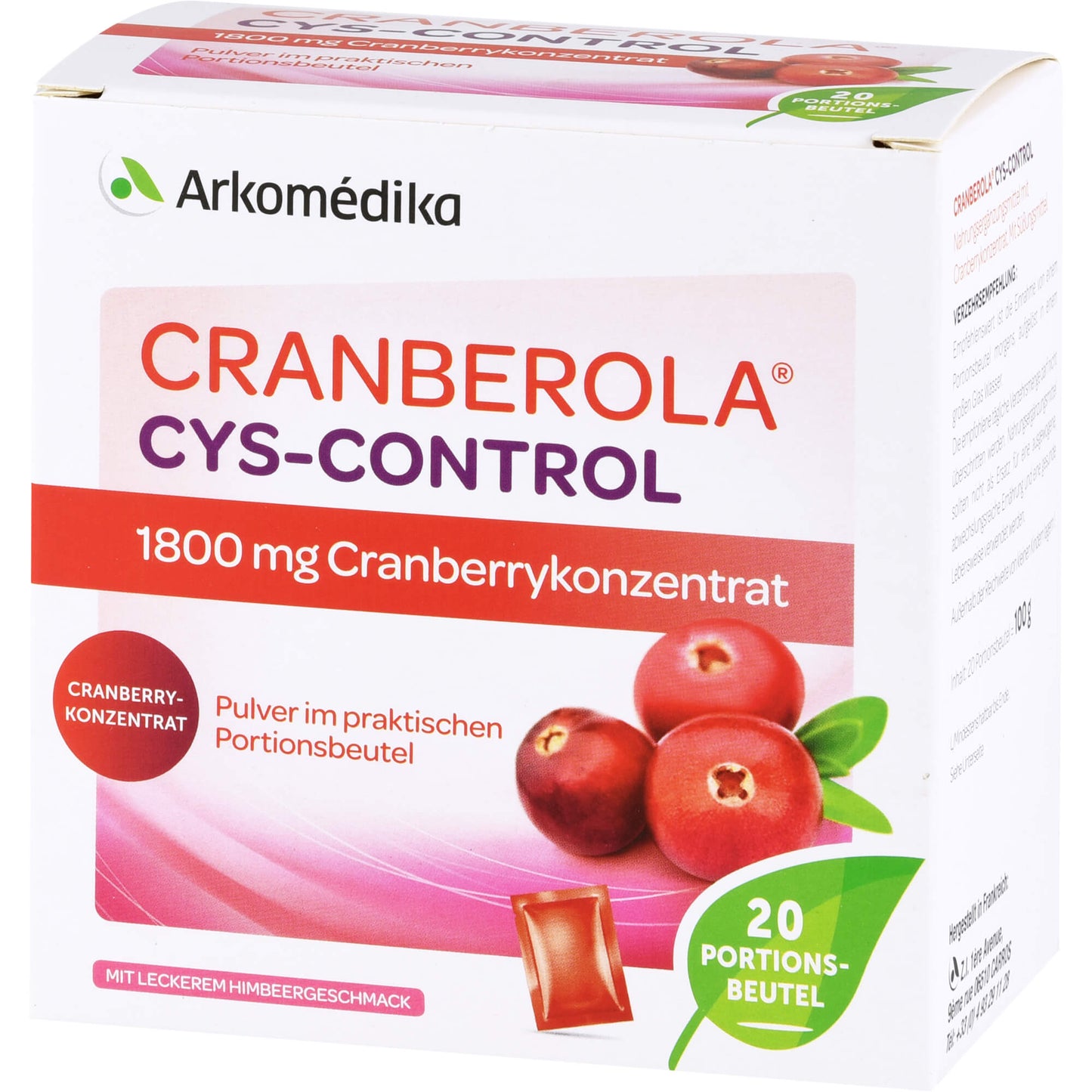 CRANBEROLA Cys Control Pulver 20X5 g
