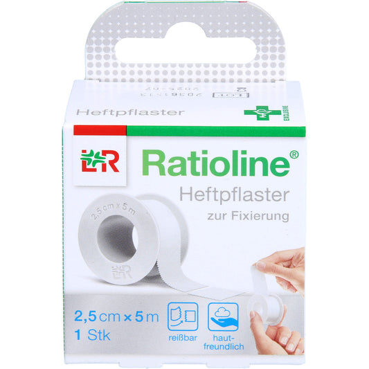 RATIOLINE acute Heftpflaster 2,5 cmx5 m 1 St