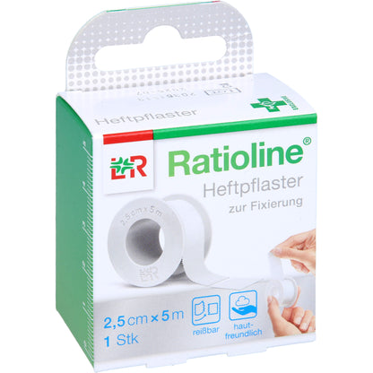 RATIOLINE acute Heftpflaster 2,5 cmx5 m 1 St