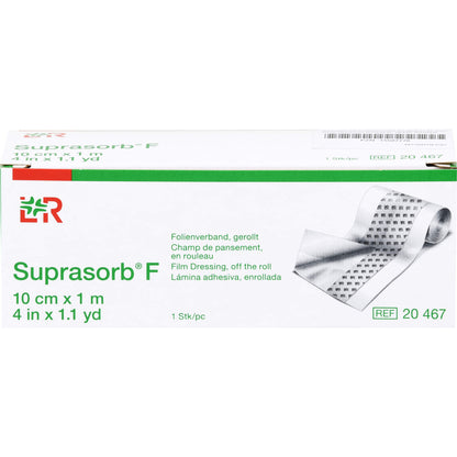 SUPRASORB F Folien-Wundverb.10 cmx1 m unste.Rolle 1 St