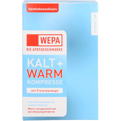 KALT-WARM Kompresse 12x29 cm mit Fixierband 1 St