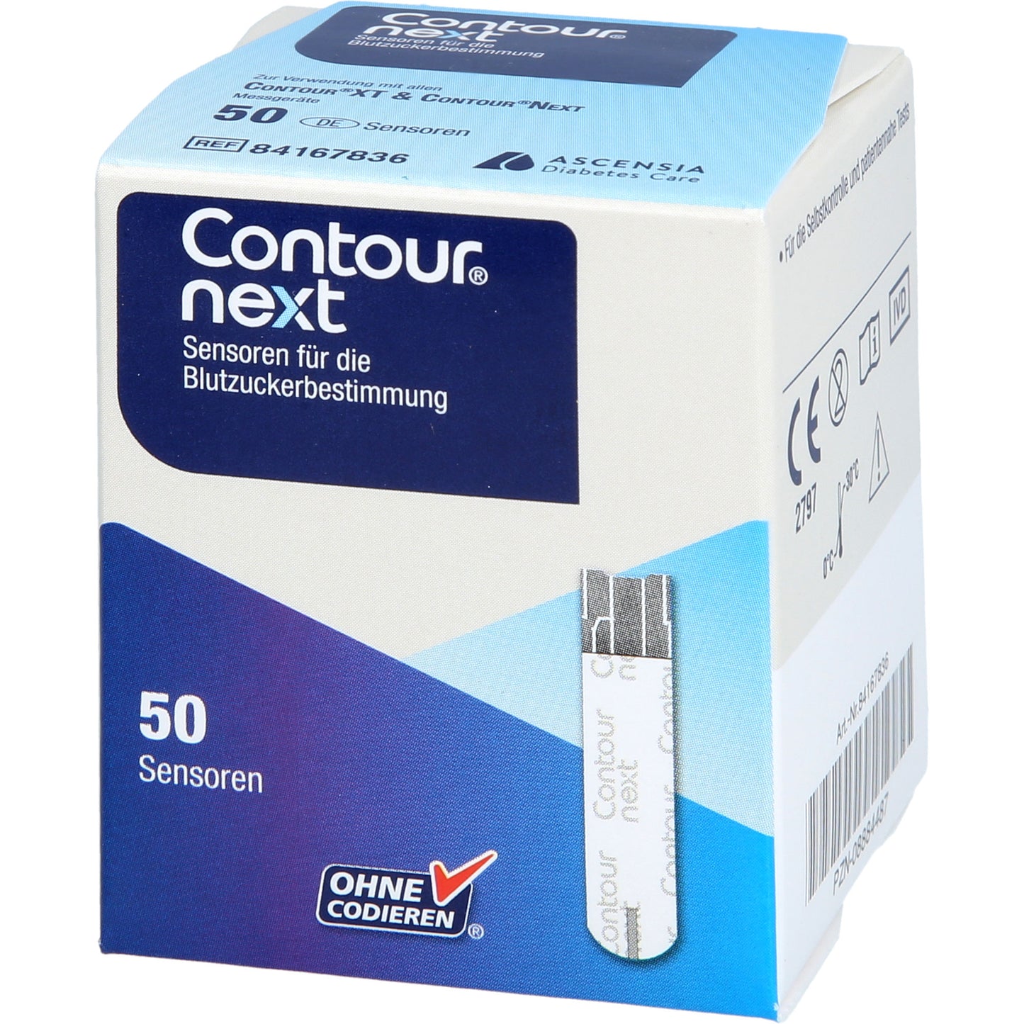 CONTOUR Next Sensoren Teststreifen 50 St