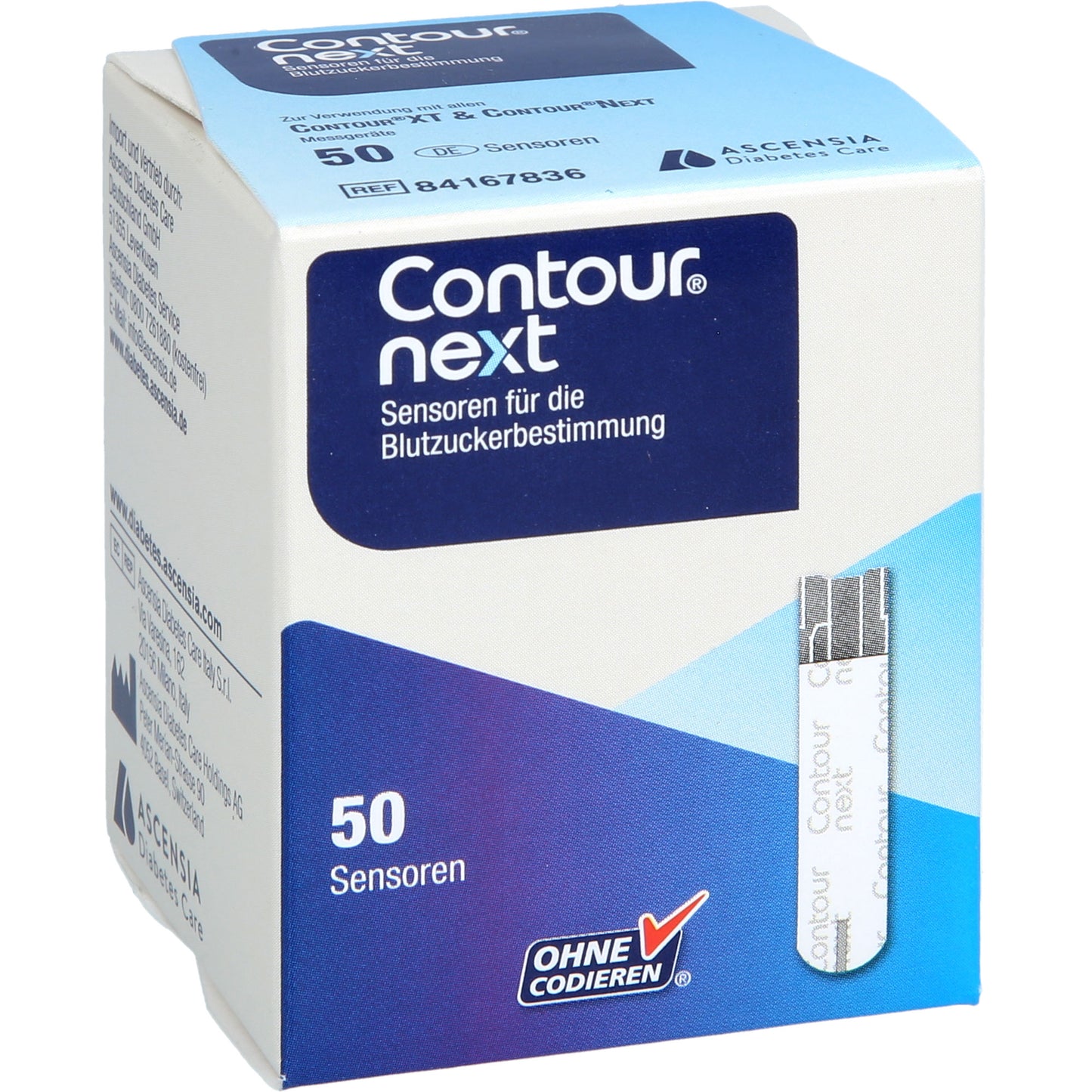 CONTOUR Next Sensoren Teststreifen 50 St