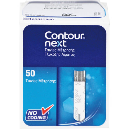 CONTOUR Next Sensoren Teststreifen 50 St