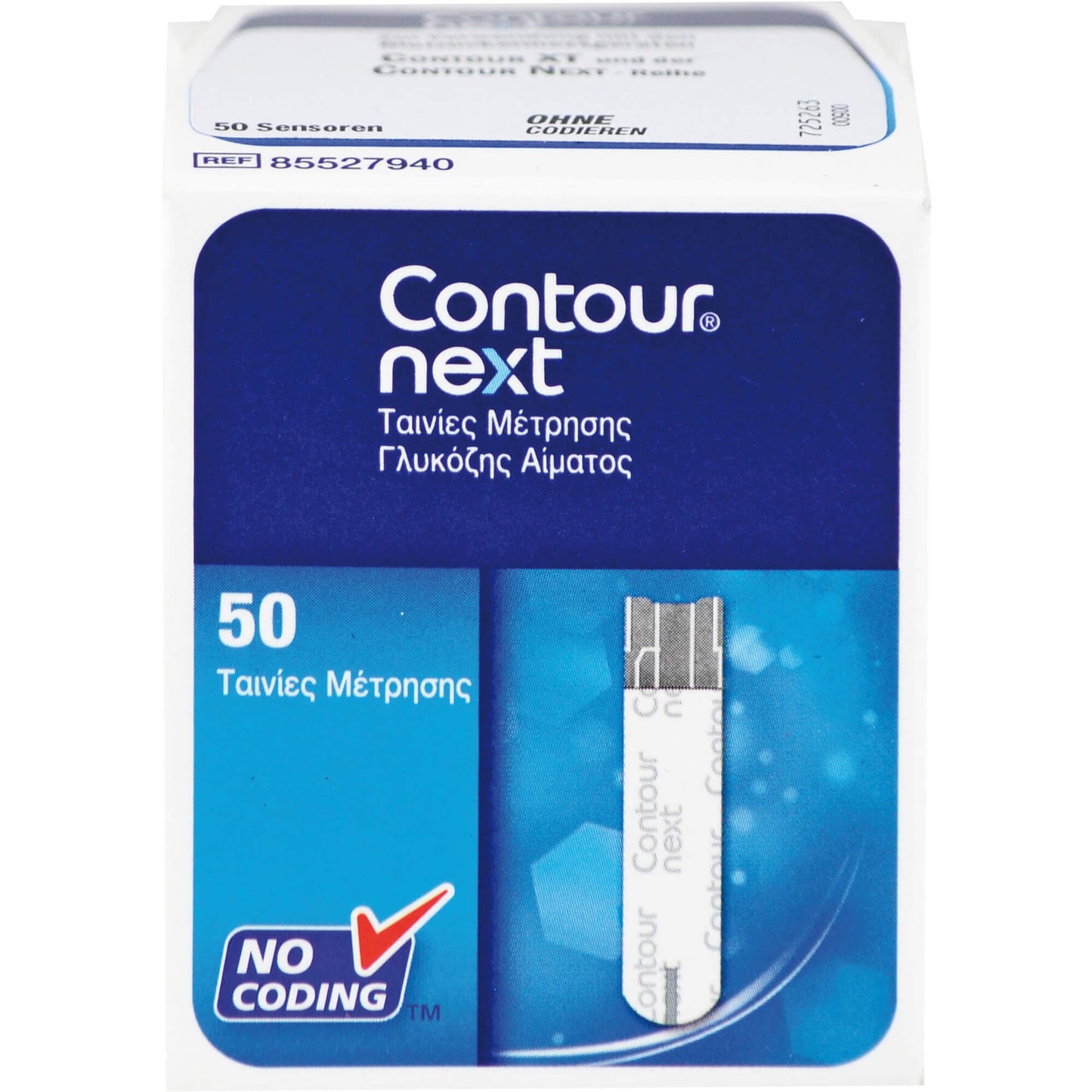 CONTOUR Next Sensoren Teststreifen 50 St