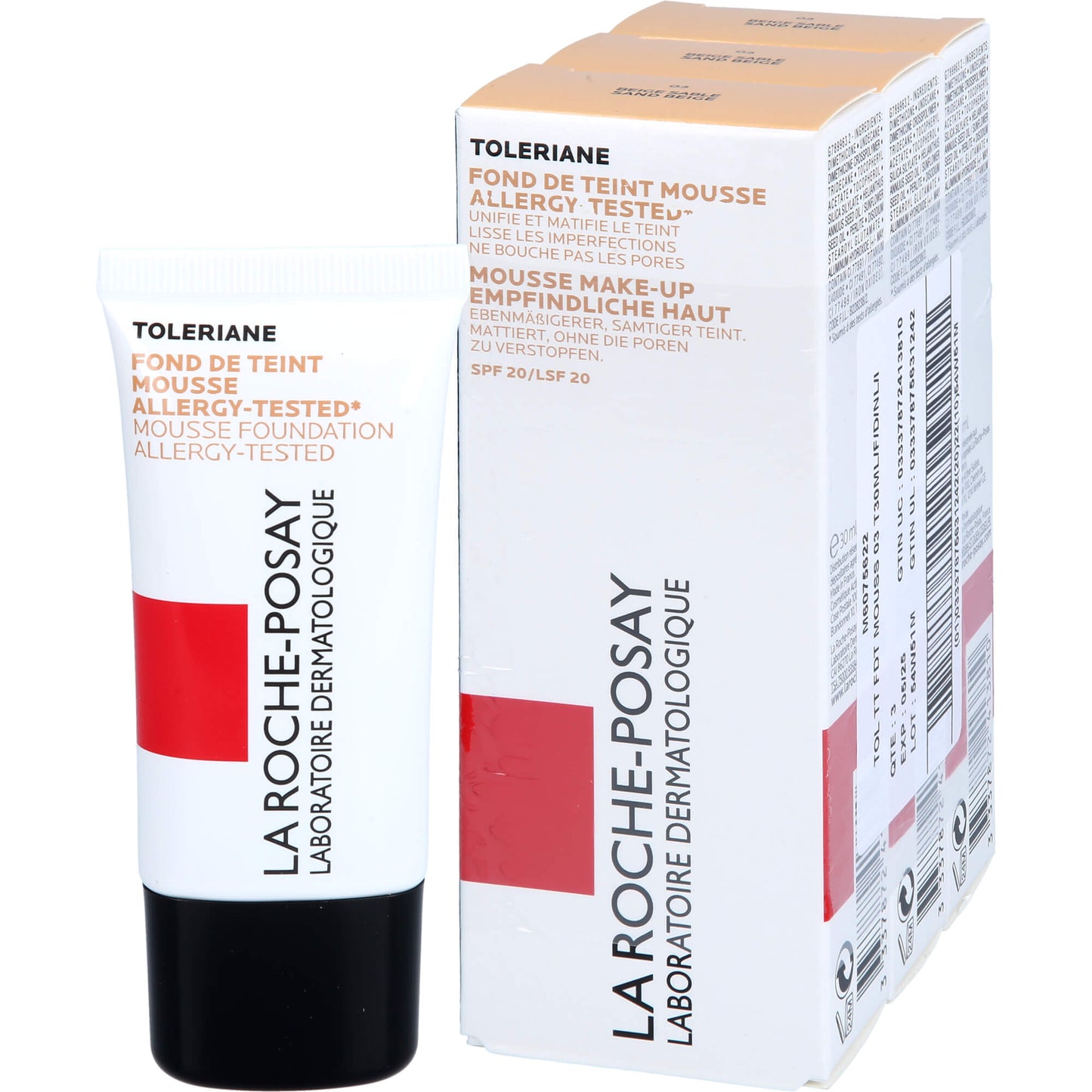 ROCHE-POSAY Toleriane Teint Mousse Make-up 03 30 ml