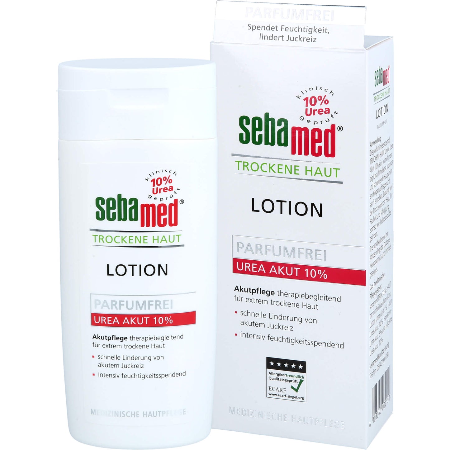 SEBAMED Trockene Haut Lotion Urea 10% parfümfrei 200 ml