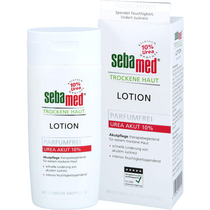 SEBAMED Trockene Haut Lotion Urea 10% parfümfrei 200 ml
