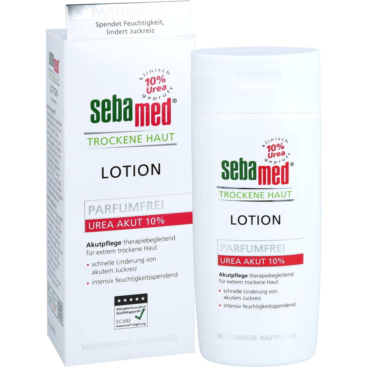 SEBAMED Trockene Haut Lotion Urea 10% parfümfrei 200 ml