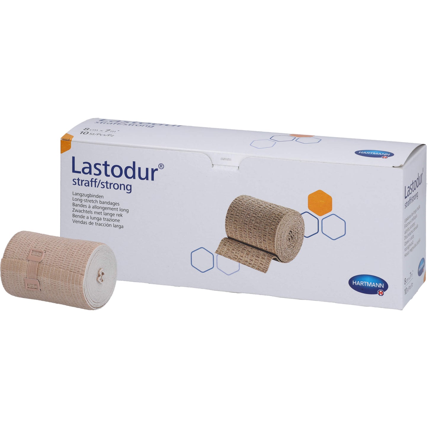 LASTODUR Binde straff 8 cmx7 m 10 St