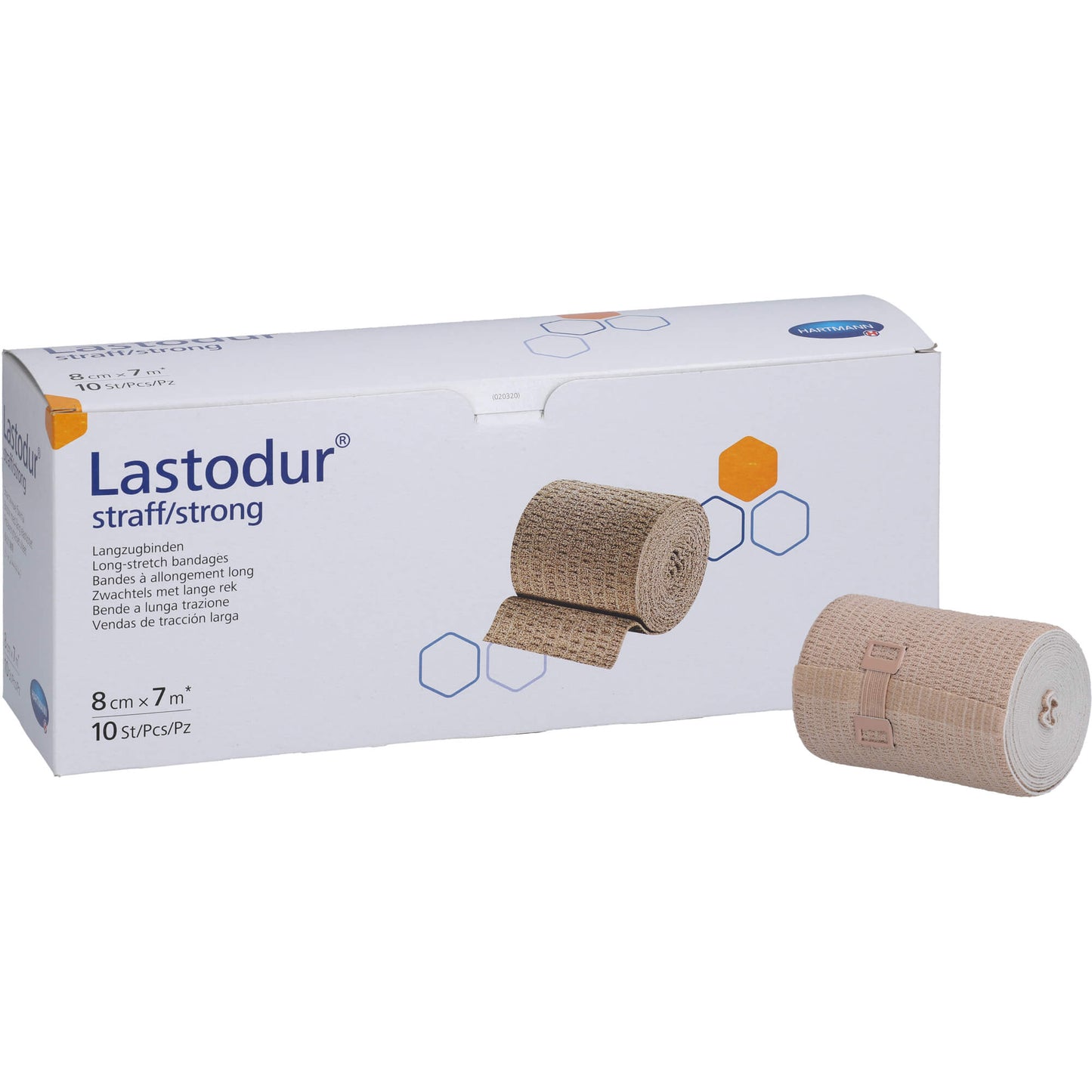 LASTODUR Binde straff 8 cmx7 m 10 St