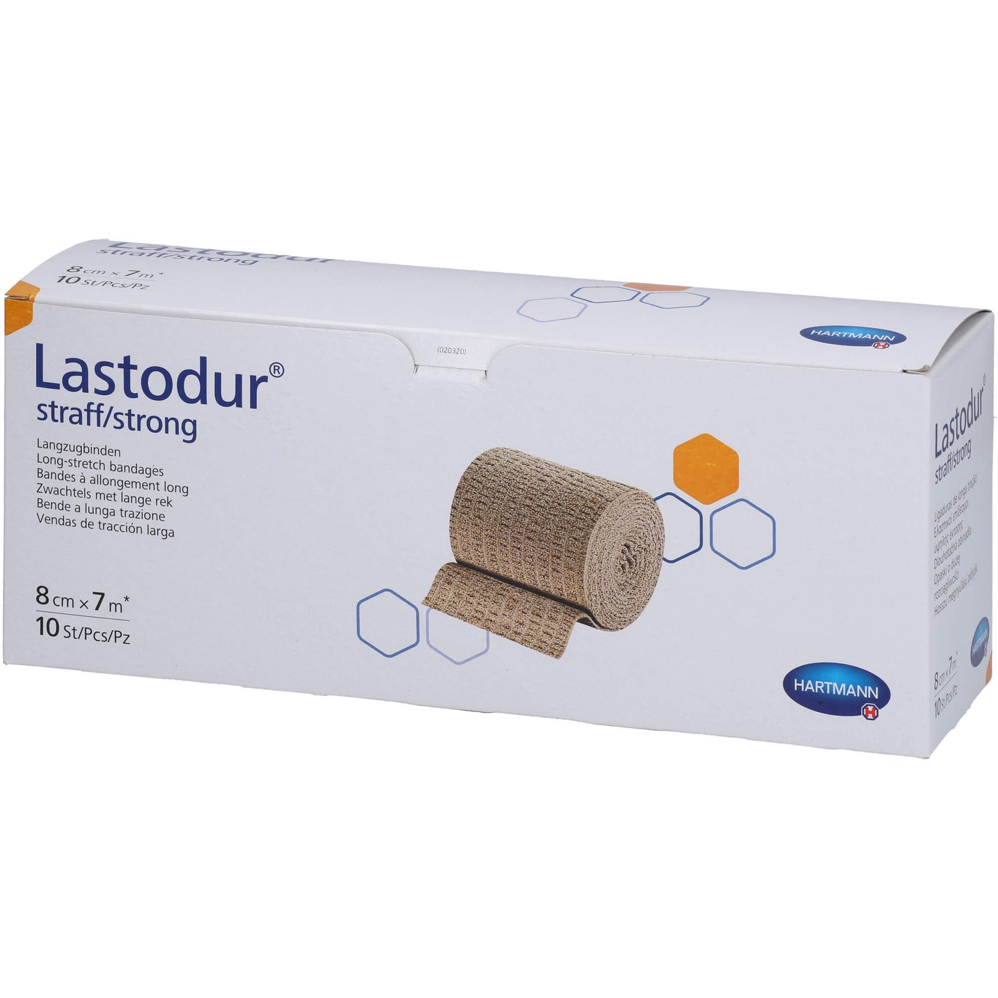 LASTODUR Binde straff 8 cmx7 m 10 St