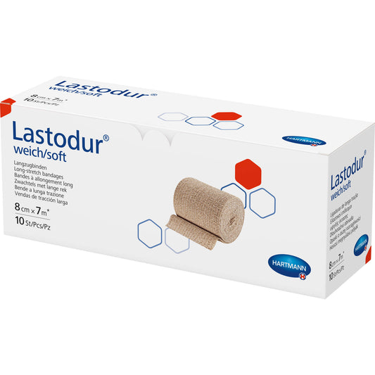 LASTODUR Binde weich 8 cmx7 m 10 St