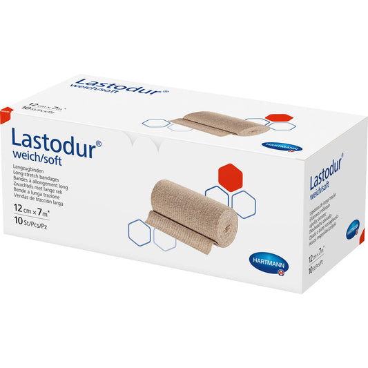 LASTODUR Binde weich 12 cmx7 m 10 St