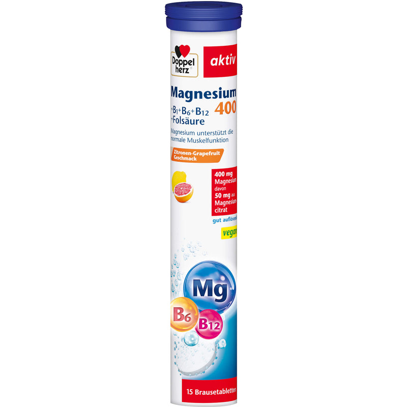 DOPPELHERZ MAGNESIUM 400 15 St