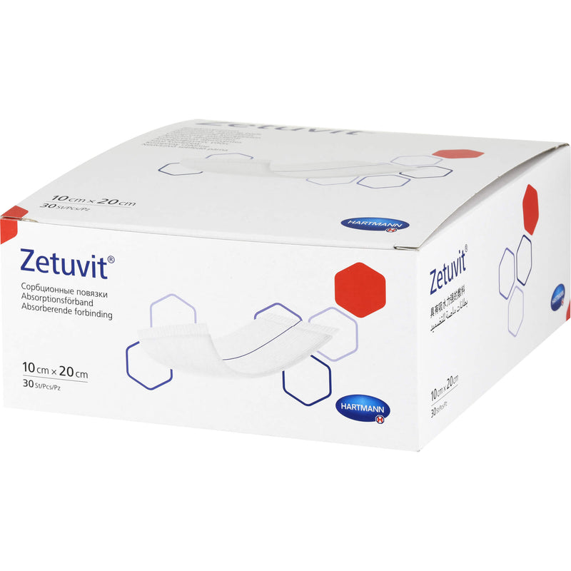 ZETUVIT SAUGKOMPR UN 10X20 30 St