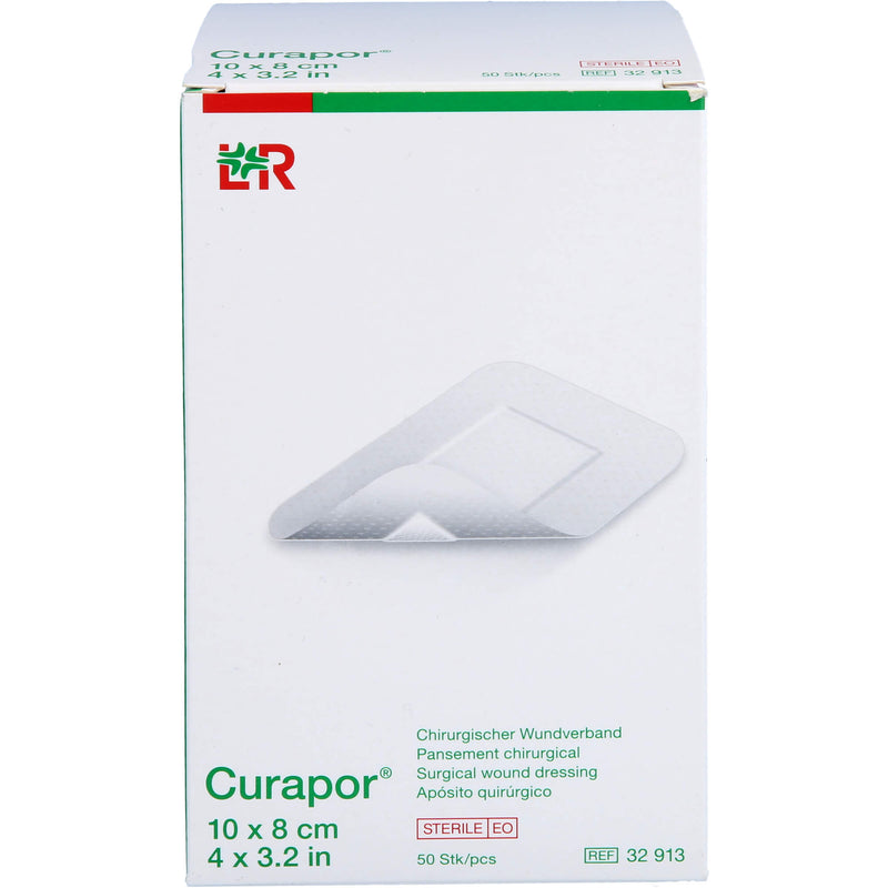 CURAPOR WUNDVERB ST 10X8CM 50 St