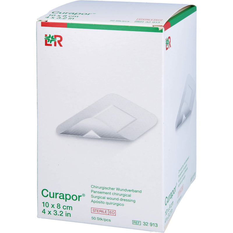 CURAPOR WUNDVERB ST 10X8CM 50 St