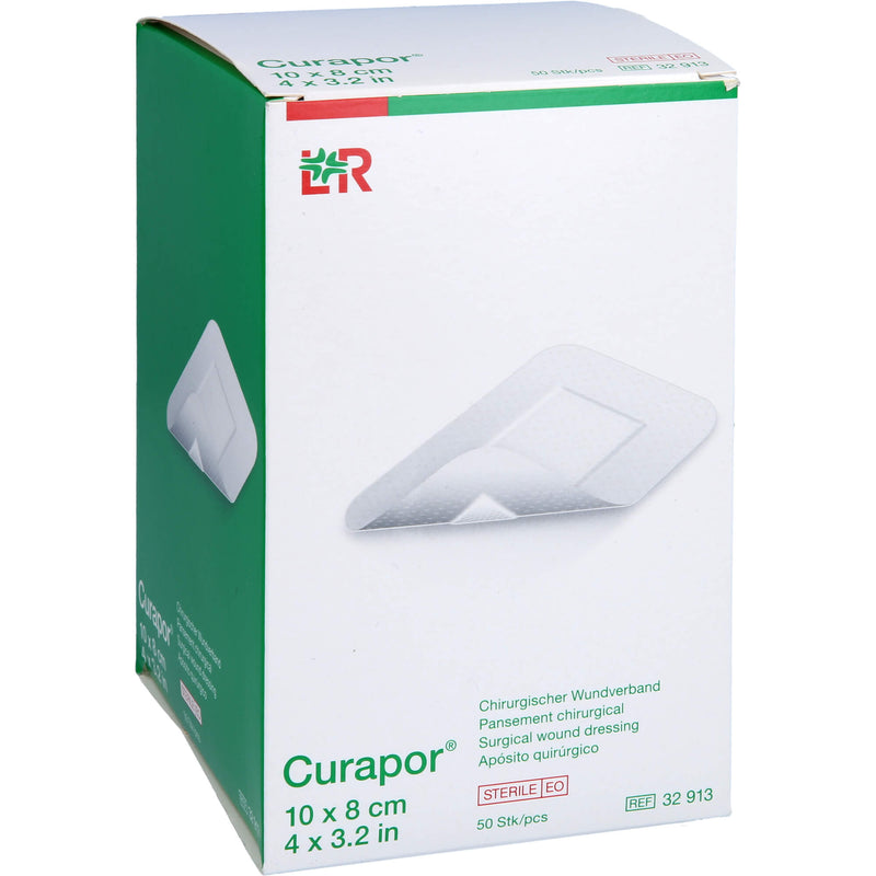 CURAPOR WUNDVERB ST 10X8CM 50 St