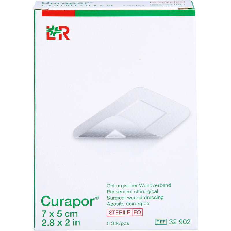 CURAPOR WUNDVERB ST 7X5CM 5 St