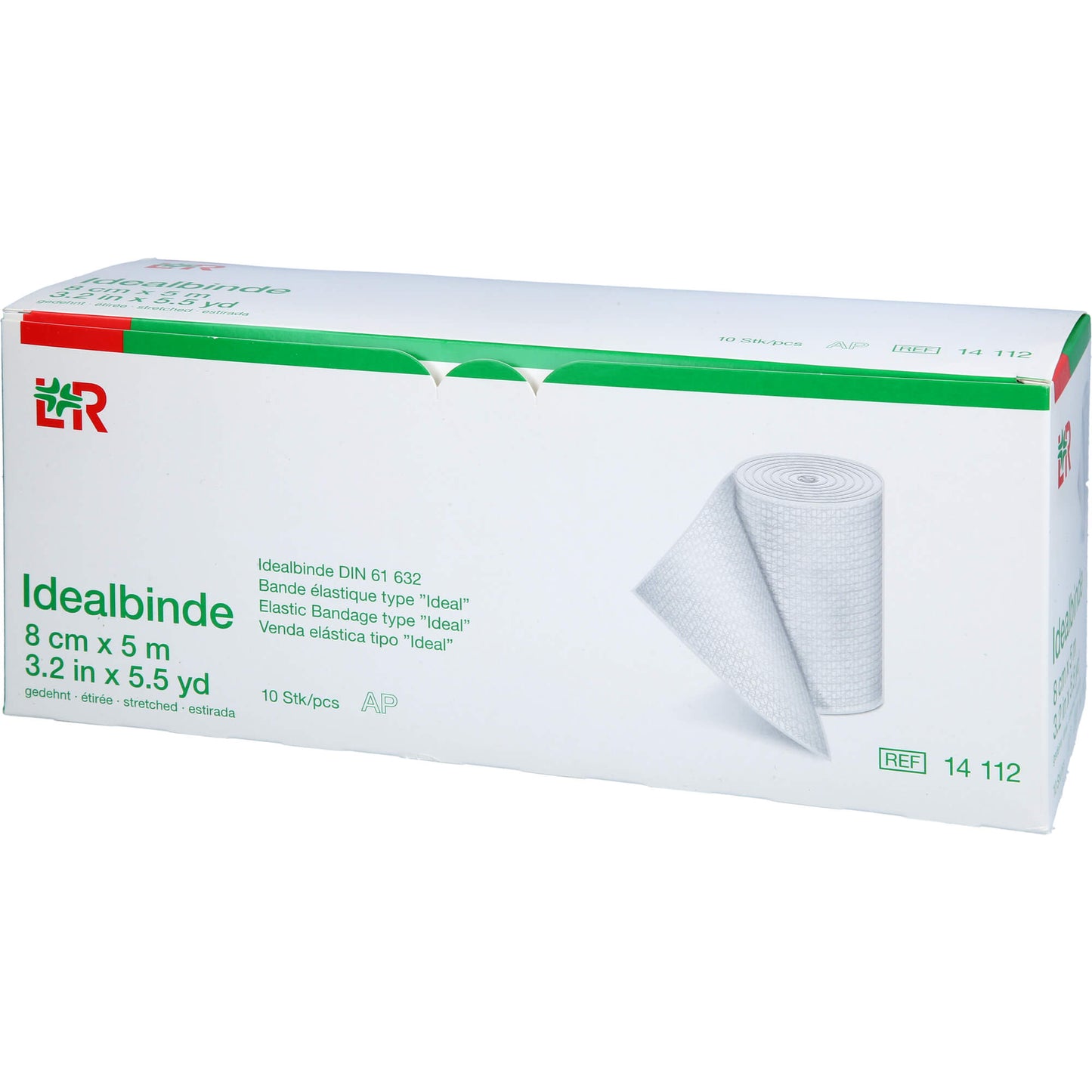 IDEALBINDE Lohmann 8 cmx5 m m.Schlingk. 10 St
