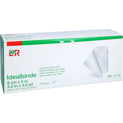 IDEALBINDE Lohmann 8 cmx5 m m.Schlingk. 10 St