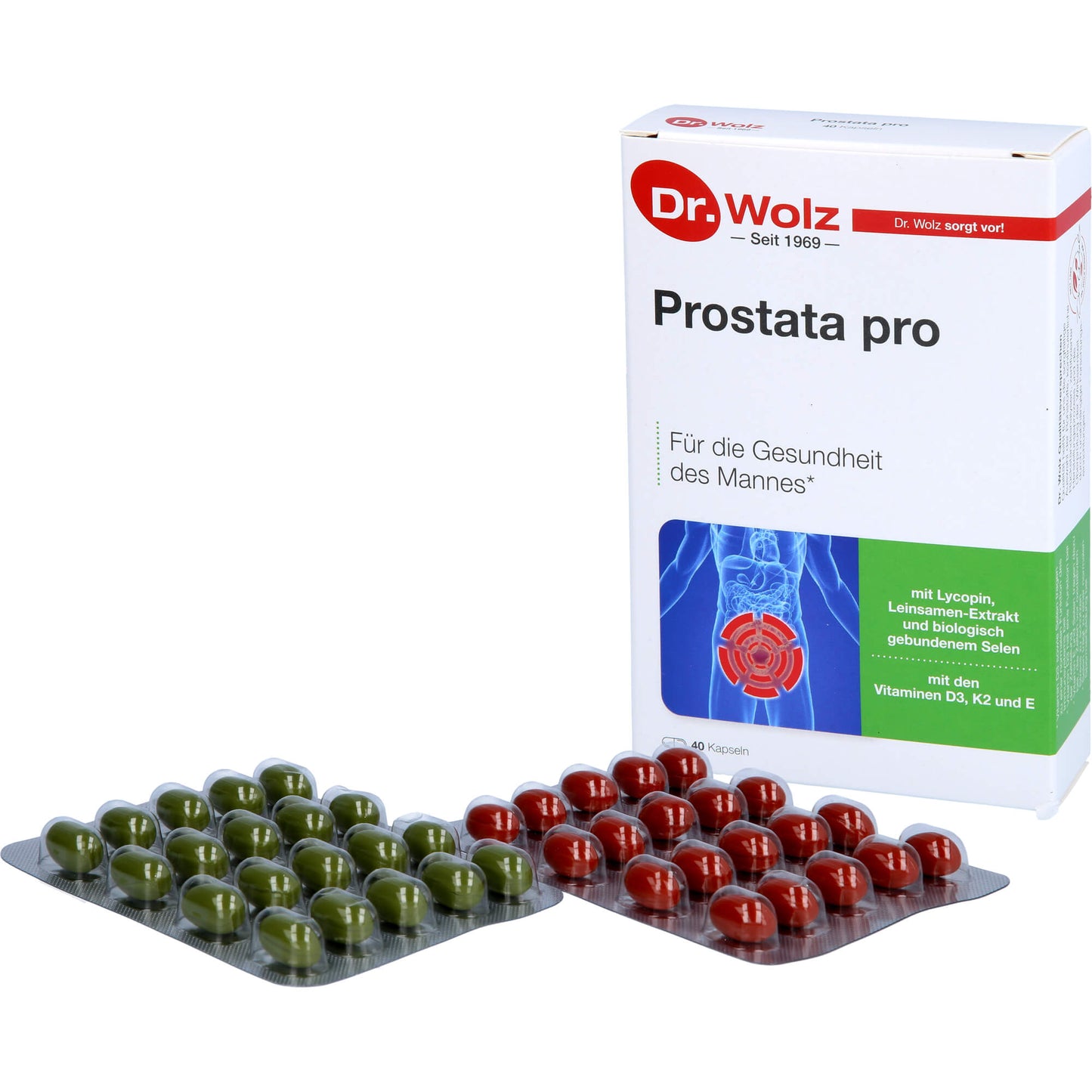 PROSTATA PRO Dr.Wolz Kapseln 2X20 St