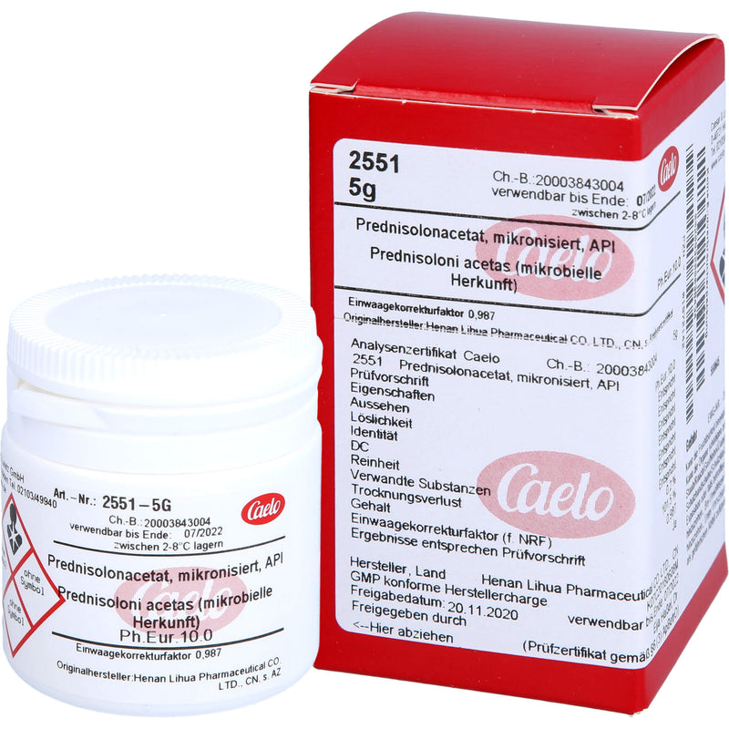 PREDNISOLONACETAT MIKRONIS 5 g