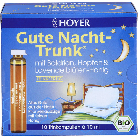 HOYER Gute Nacht Trunk Trinkampullen 10X10 ml