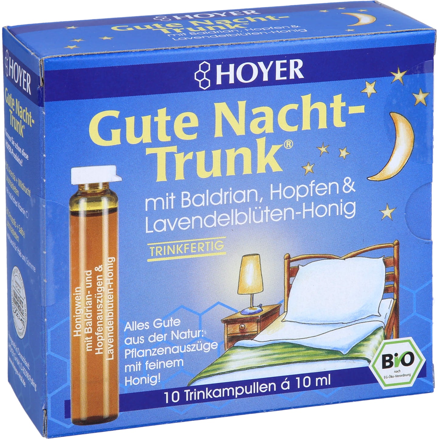 HOYER Gute Nacht Trunk Trinkampullen 10X10 ml