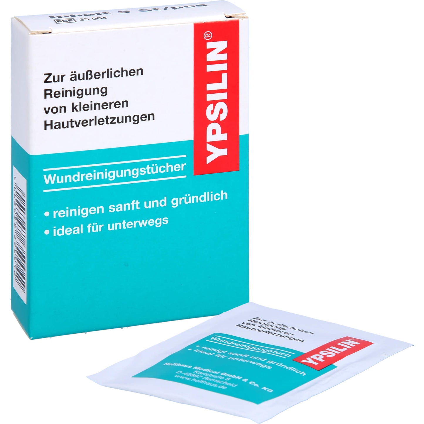 YPSILIN Wundreinigungstücher 5 St