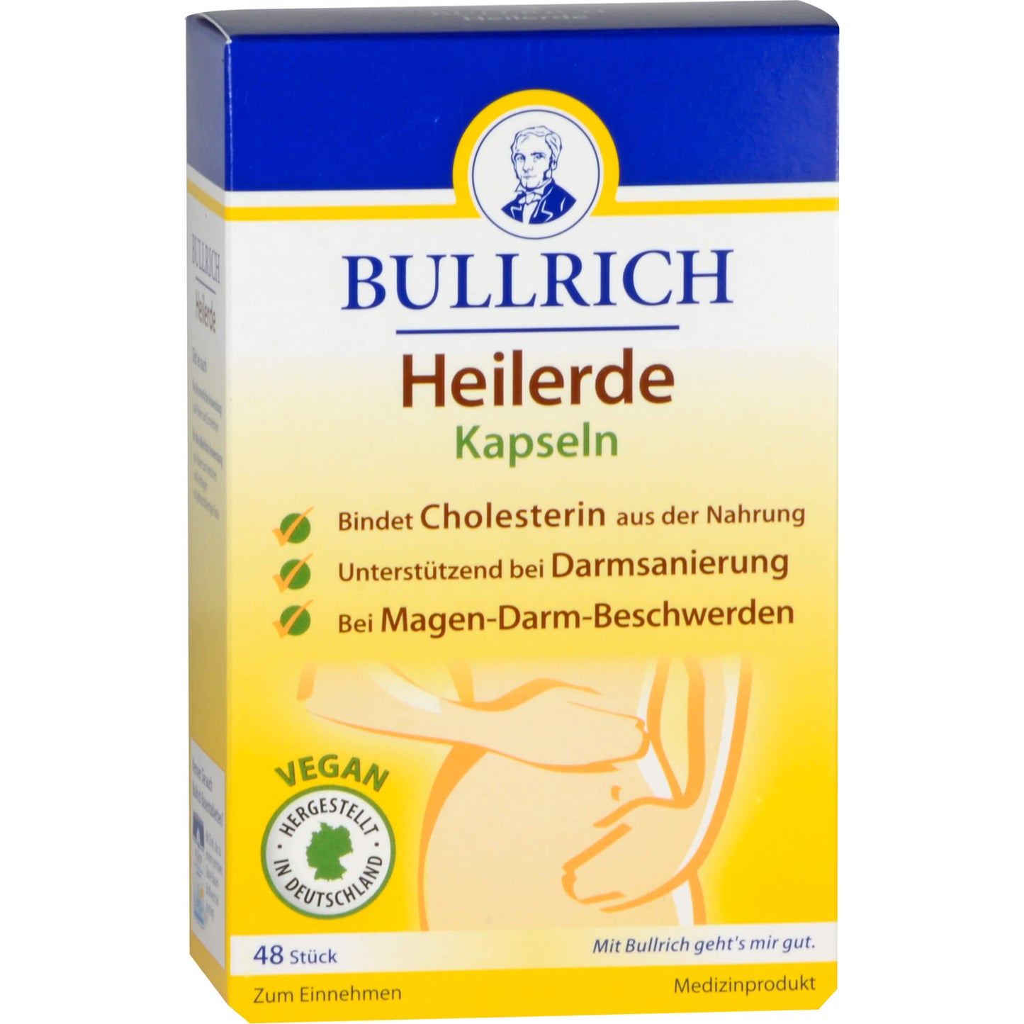 Bullrich Heilerde Kapseln 48 St