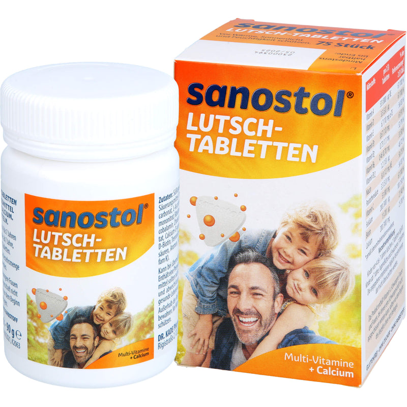 SANOSTOL LUTSCH TABLETTEN 75 St