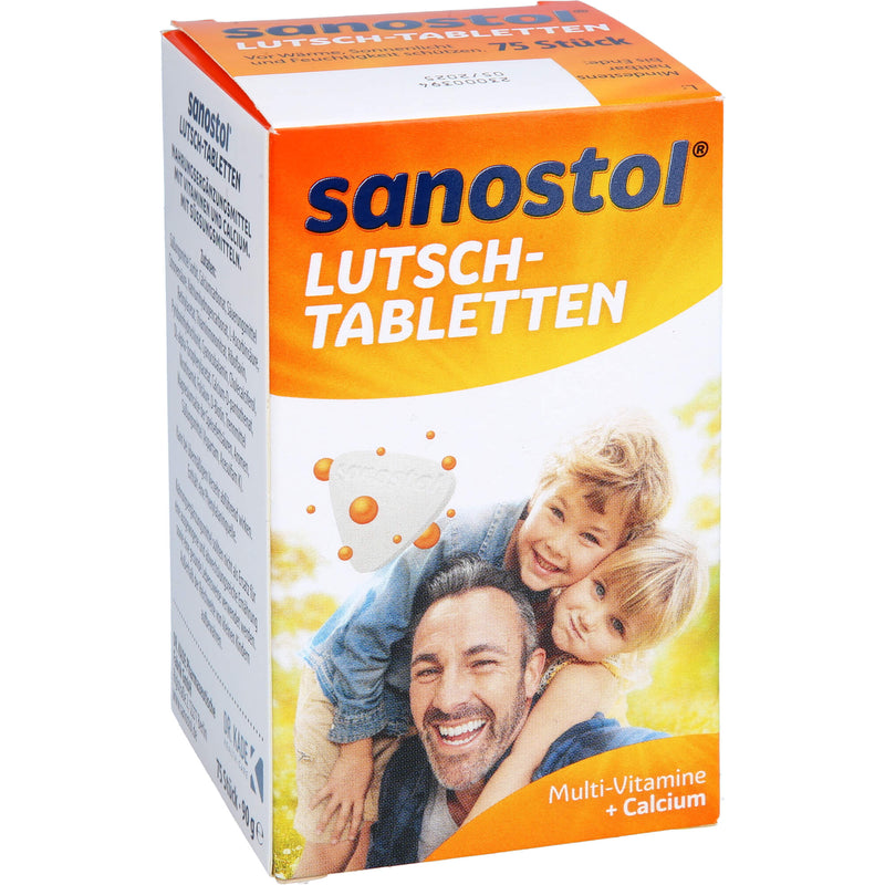 SANOSTOL LUTSCH TABLETTEN 75 St