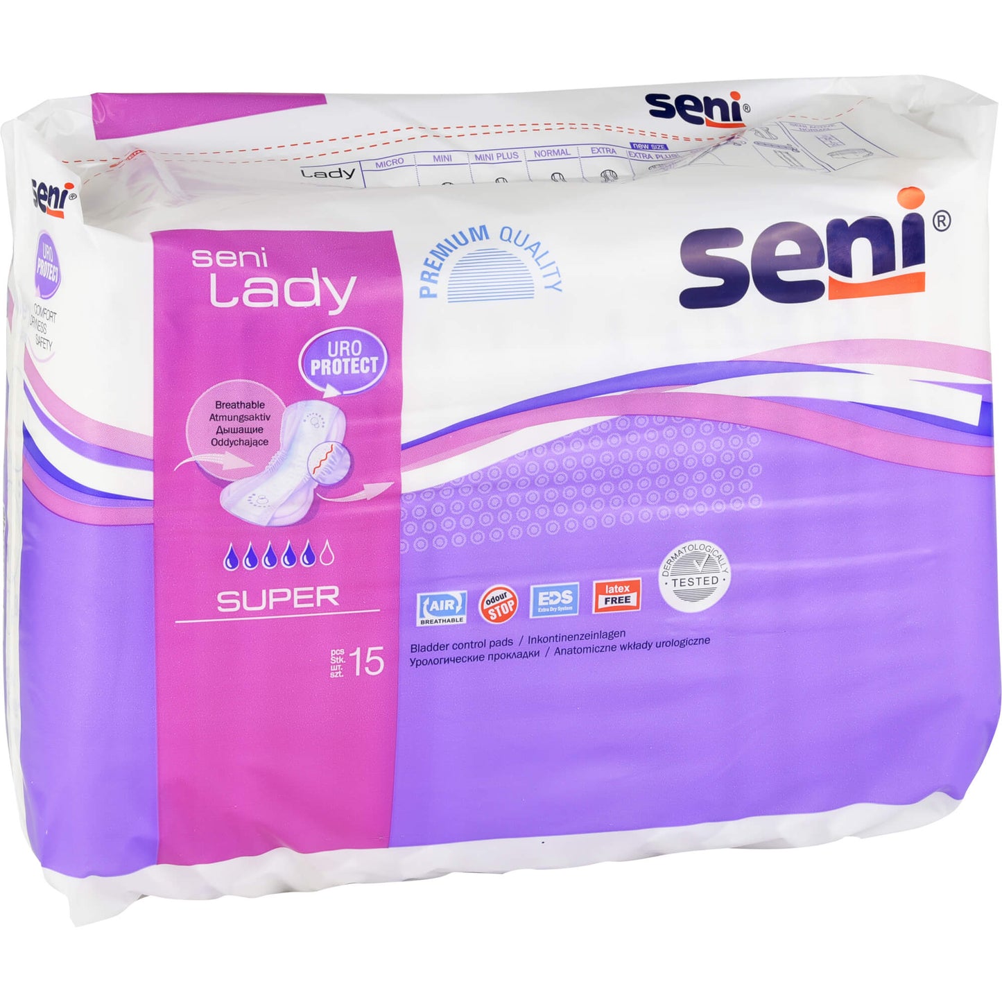 SENI Lady Inkontinenzeinlage super 15 St