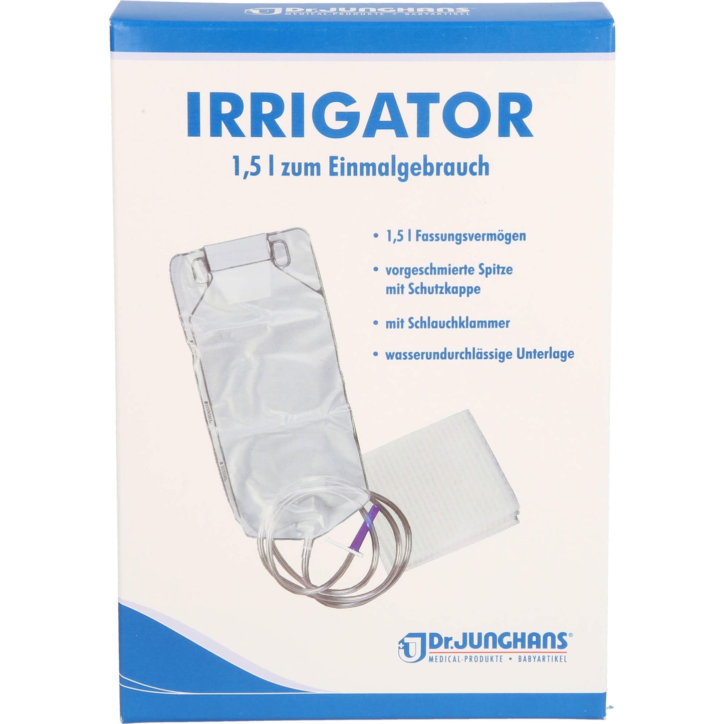IRRIGATOR KOMPLETT 1,5 l z.Einmalgebra.m.Unterlag. 1 St