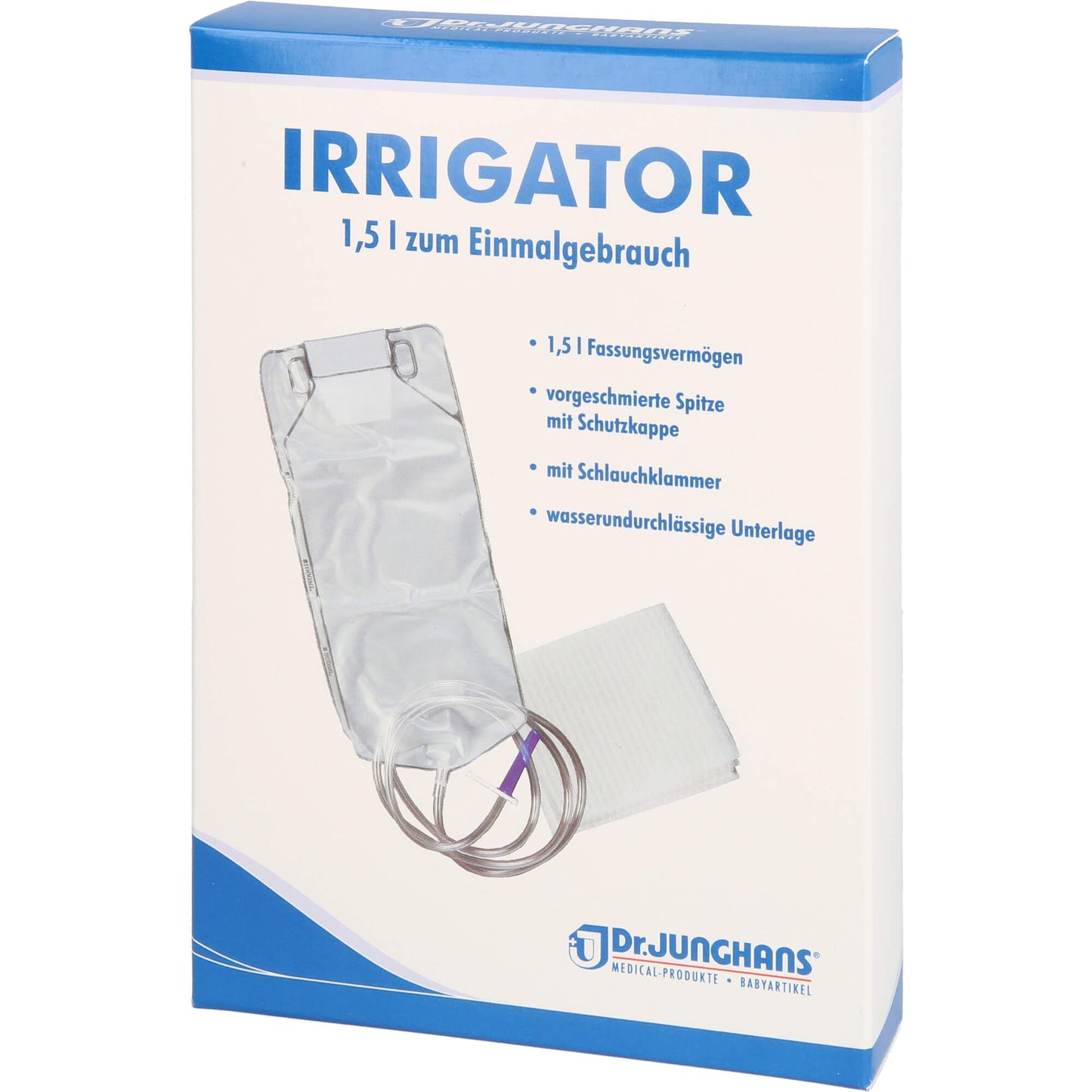 IRRIGATOR KOMPLETT 1,5 l z.Einmalgebra.m.Unterlag. 1 St