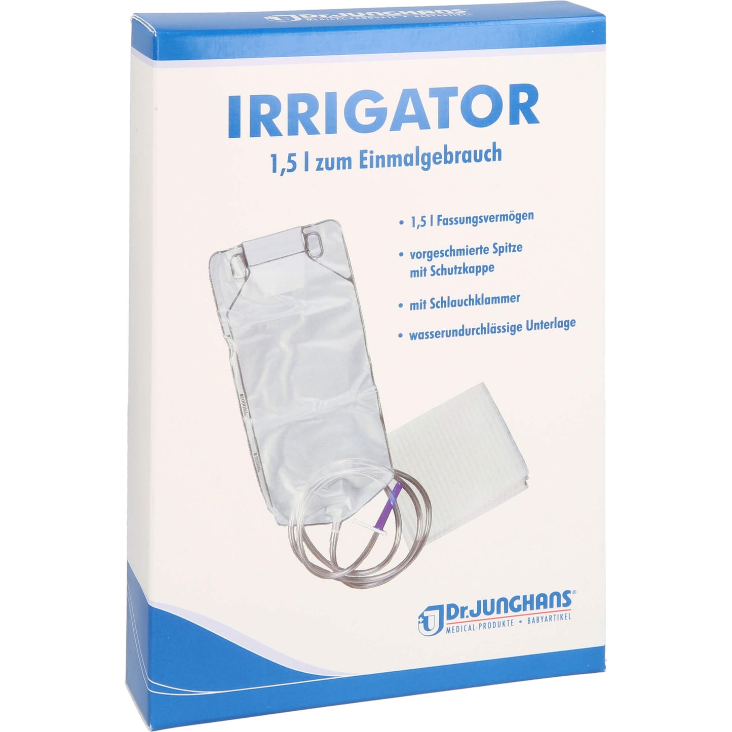 IRRIGATOR KOMPLETT 1,5 l z.Einmalgebra.m.Unterlag. 1 St