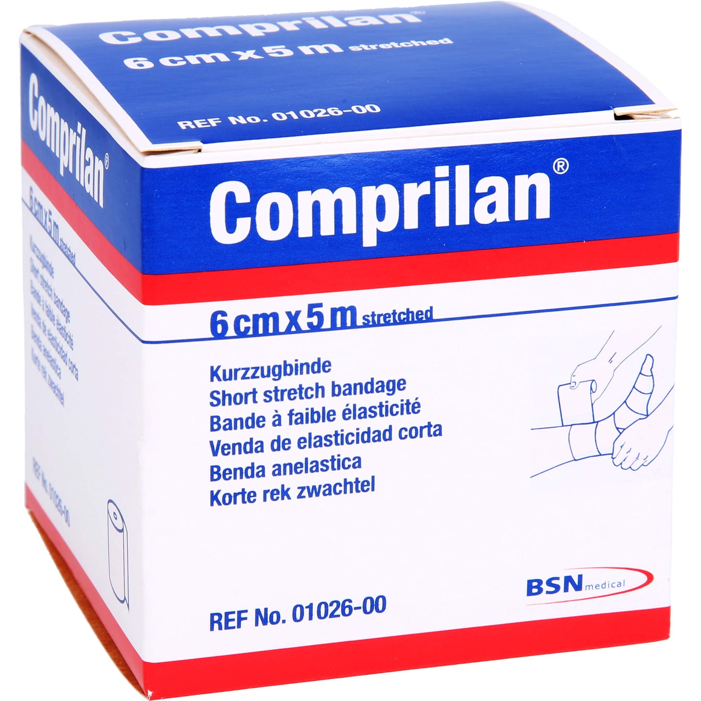 COMPRILAN elast.Binde 6 cmx5 m 1 St