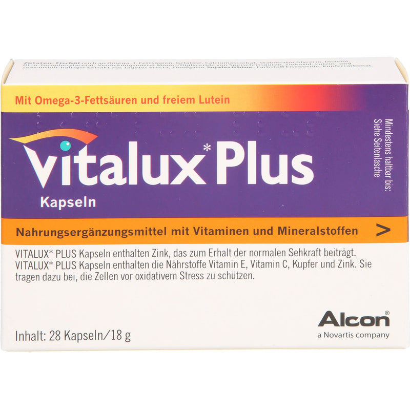 VITALUX PLUS LUTEIN OMEGA3 28 St