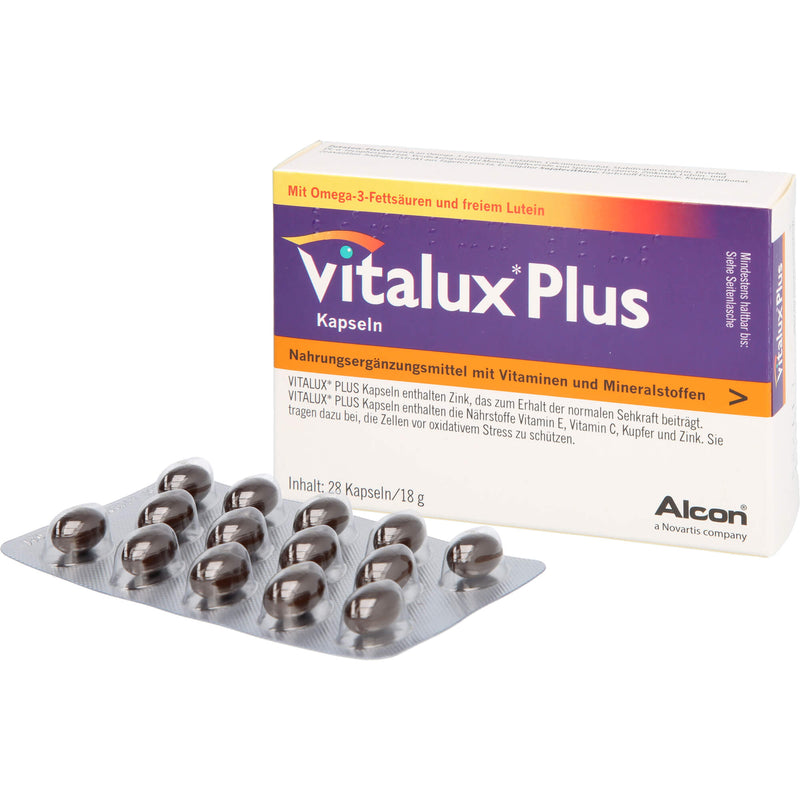 VITALUX PLUS LUTEIN OMEGA3 28 St