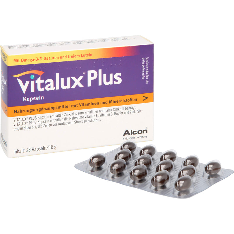 VITALUX PLUS LUTEIN OMEGA3 28 St