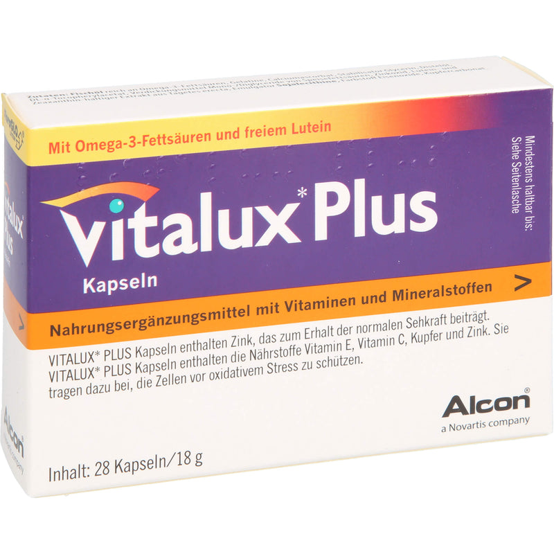 VITALUX PLUS LUTEIN OMEGA3 28 St