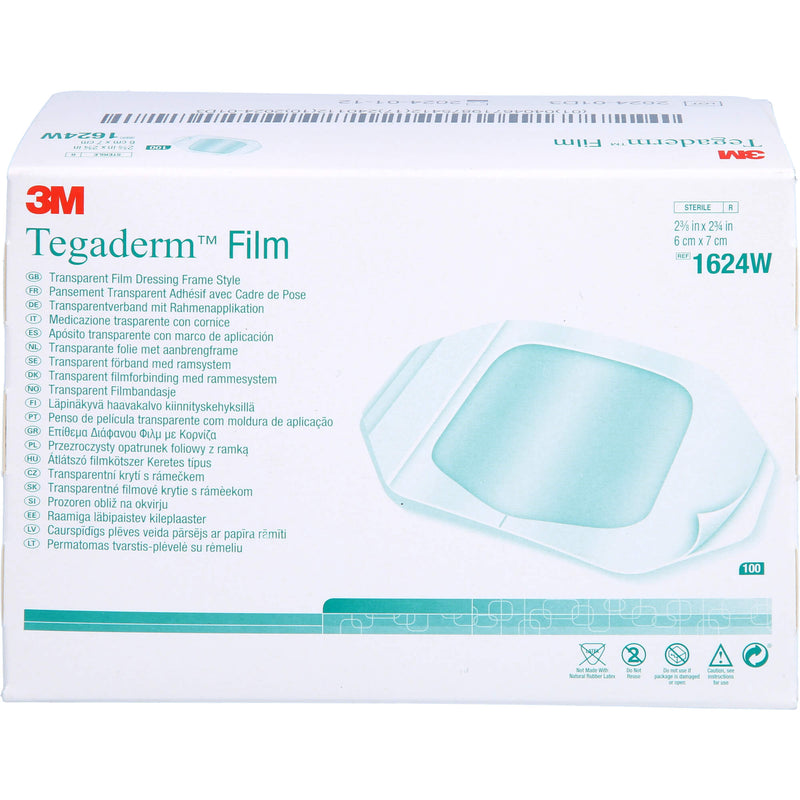 TEGADERM 3M FILM 1624W 100 St