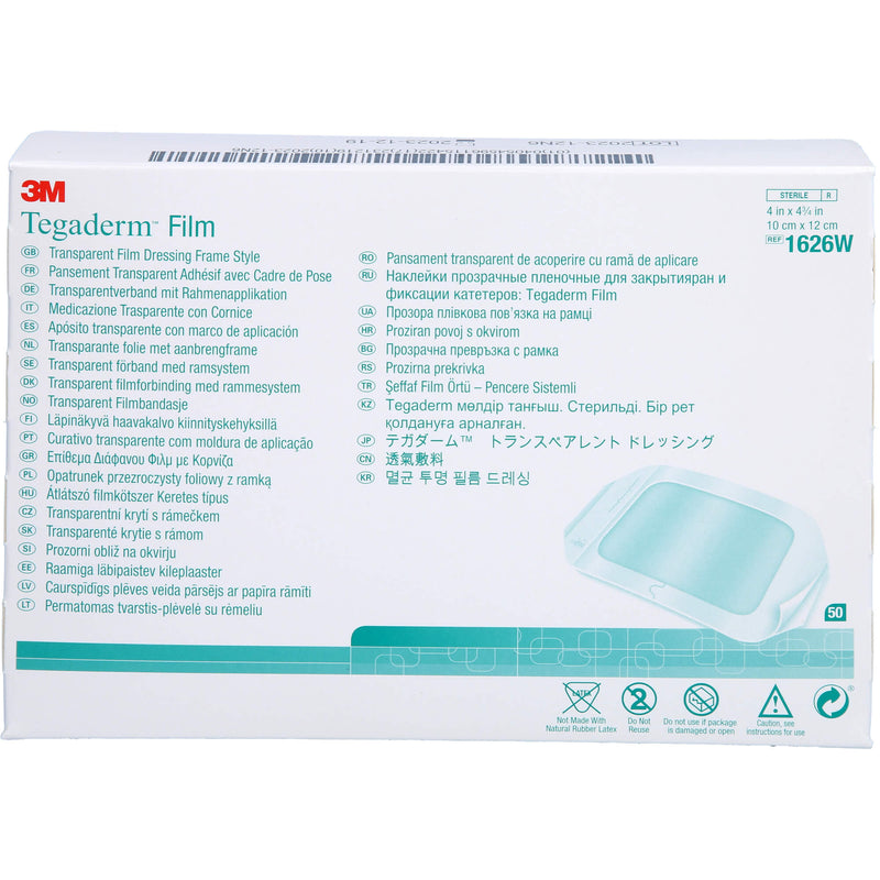 TEGADERM 3M FILM 1626W 50 St